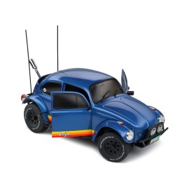 Solido 1/18 Solido 1975 Volkswagen VW Beetle Baja Diecast Model Metallic Blue S1809601