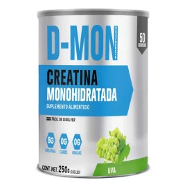 Creatina Monohidratada En Polvo 250g D-mon                                                                                                            