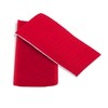 15 Sets Red Hook and Loop Strips with Adhesive 2