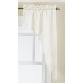 Lorraine Home Fashions Candlewick - Swag a Medida, 150 cm x 81 cm, Color Crema