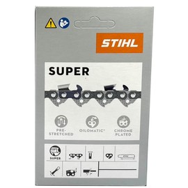 Stihl 26RS 74 Chainsaw Chain Rapid Super 18" Bar, .325, Pitch, .063 Guage