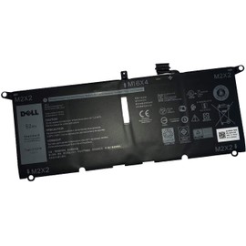 DELL DXGH8 Battery replaceable for Dell XPS 13 7390 9370 9380 Inspiron 5390 5391 7390 7391Inspiron 14 7490 Latitude 3301 3311 Vostro 5390 5391 0H754V H754V 0V48RM V48RM HK6N5 Series Notebook 7.6V 52Wh