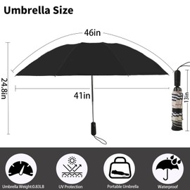 ZDSSM Compact Travel Umbrella Inverted Reverse Umbrellas for Rain & Sun – Small, Portable Windproof, UV Protection Umbrella for Travel, Backpack, Women and Men(Yellow Plaid)
