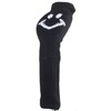 Hirota Golf Socks Knit Smile Utility Headcover (Black)