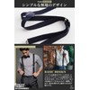 [SOU & RIRE] Suspender Bowtie Set "2 Pcs/Y-Shape/3-Point Clips", white