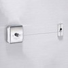 Retractable Clothesline 304 Stainless Steel Rust Resistant Space Saving Wall