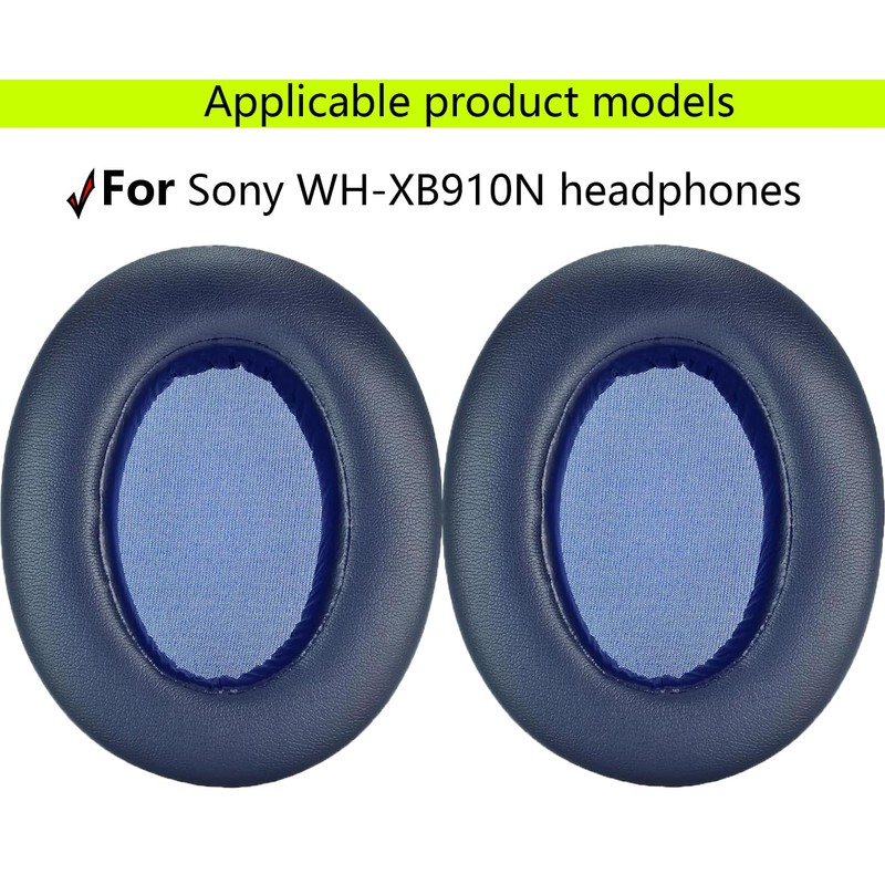 Replacement earpads Compatible with Sony WH-xb910N Earphones High-Density Memory Foam