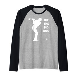 Funny Golfer Birthday Golf Father Day Mother Golf Ball Club Raglan Baseball Tee