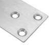 sourcing map Repair Plate, 80mmx40mm, Flat Fixing Mending Corner Brace