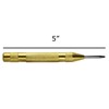 Universal Hobby 5" Brass Body High Tension Center Punch Spring-loaded