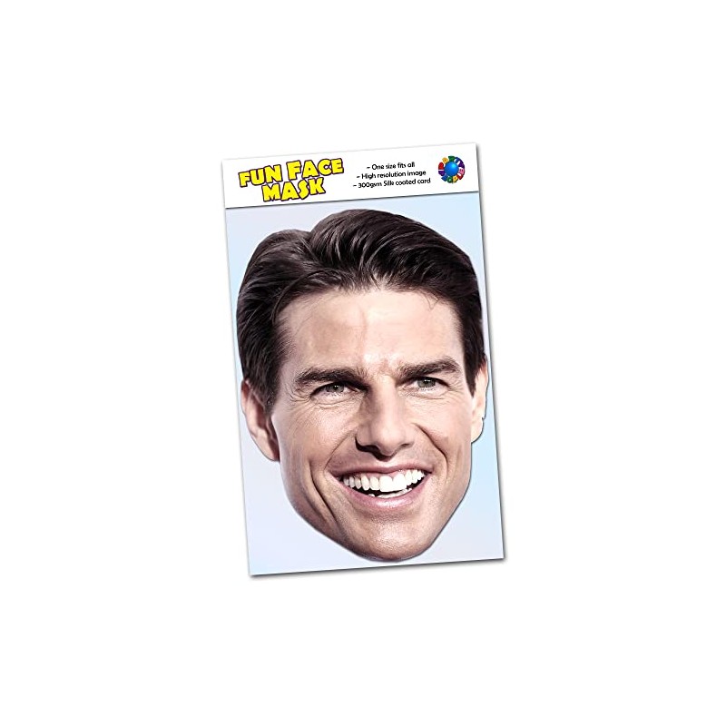 Party People 1 x Tom Cruise - Celebrity Face Mask
