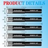 5-Pack 3/8" Dry Diamond Core Drill Bits Set, 10mm Tile