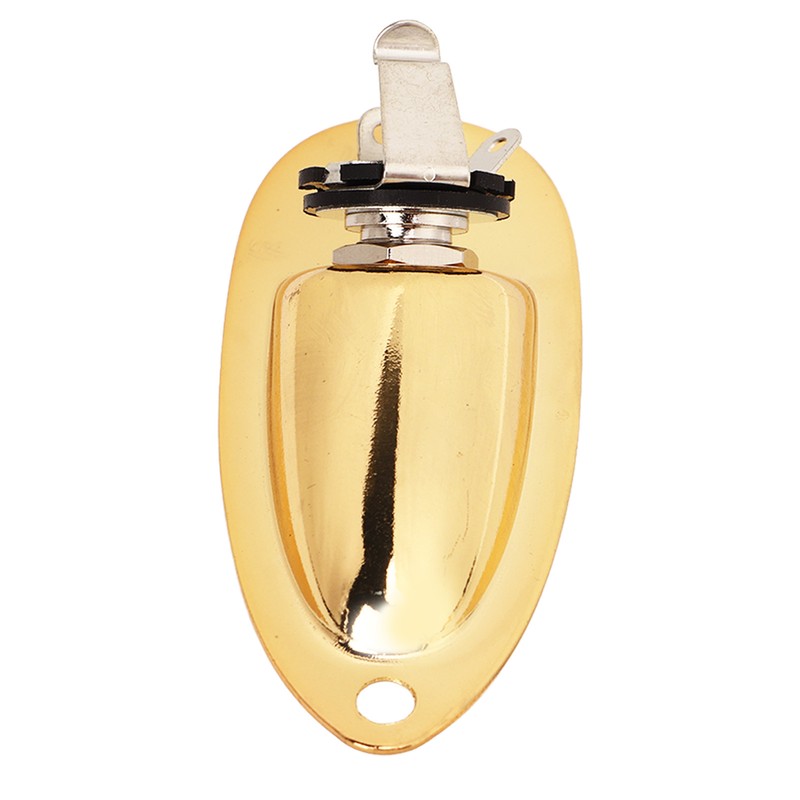 Boat Guitar Output Jack Gold Metal Electric Guitar Pickup Output