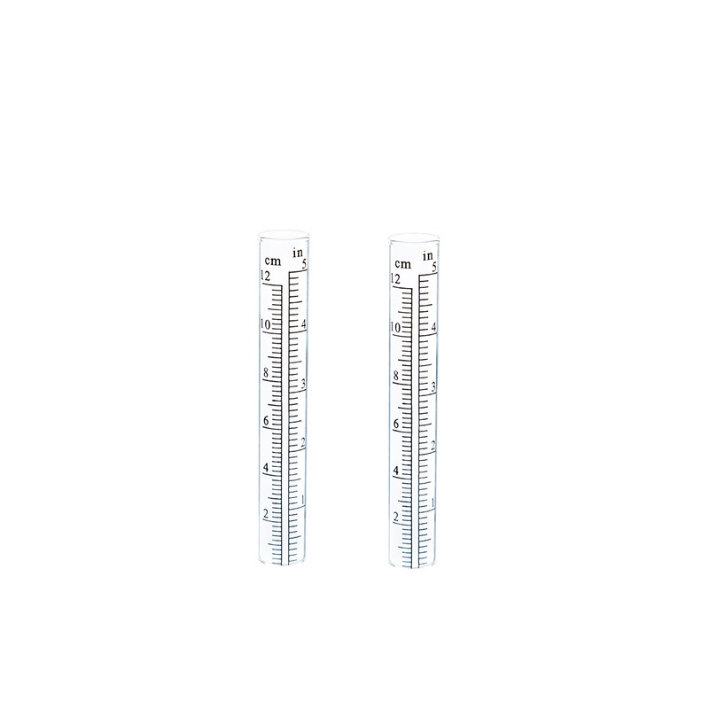 Evergreen Garden Glass Replacement Rain Gauge Tubes Maximum 5 Inches