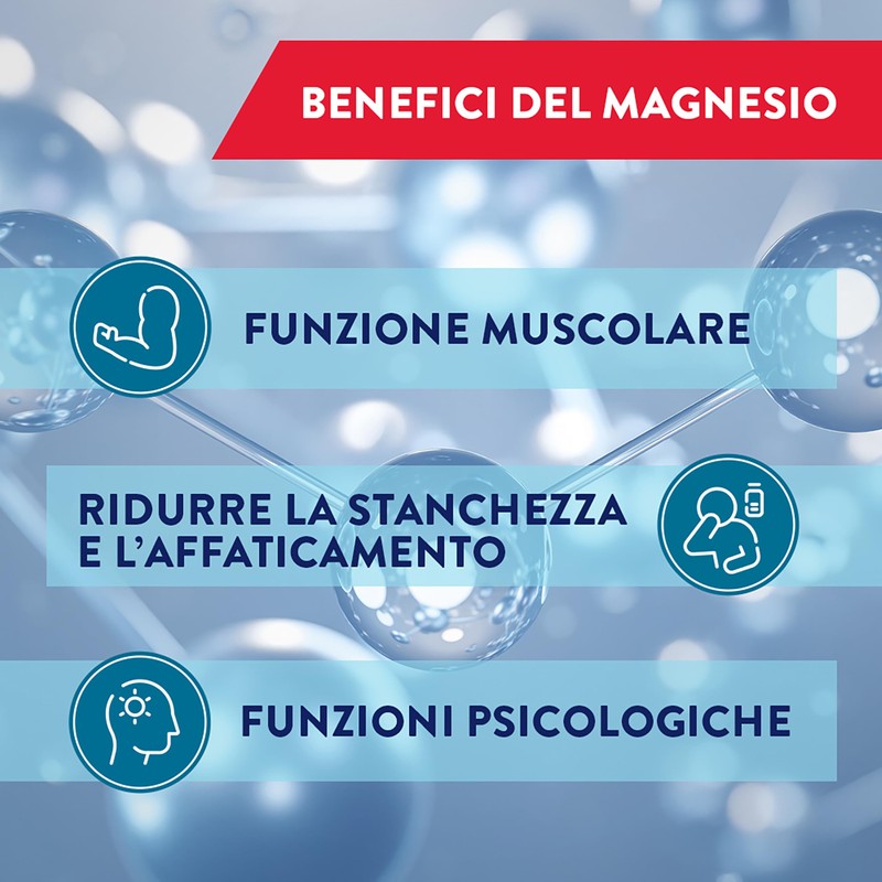 Polase SuperMag3, Integratore a 3 Fonti di Magnesio ad Elevato