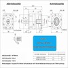 Planetary Gearbox Speed Reducer Gear Head Ratio 10:1 Backlash <=