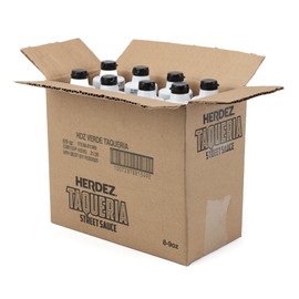 HERDEZ TAQUERIA STREET SAUCE verde taco sauce, Squeeze Bottle, 9 oz(Pack of 8)