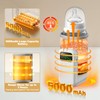 Portable Bottle Warmer - Travel-Easy,Fast Warming,6-Speed Temperature Control,Comfortsble Baby Feeding