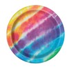 Tie Dye Dessert Plates, 8ct