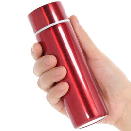 Dxobay Cute Slim Water Bottles, Mini Kids Water Bottle, Insulated Stainless Steel Water Bottles, Thermos Water Bottle with Vacuum Sealing & Double Wall Design(4.4 Oz, Red)