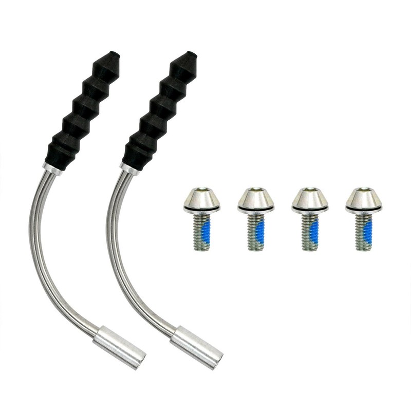 Dia-COMPE MX-2 BA733 MX V-Brake Caliper Brake Set, Silver, DP2852