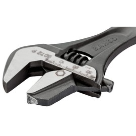 Bahco 9070P Reversible Jaw Black Ergo Adjustable Wrench, 150mm Length