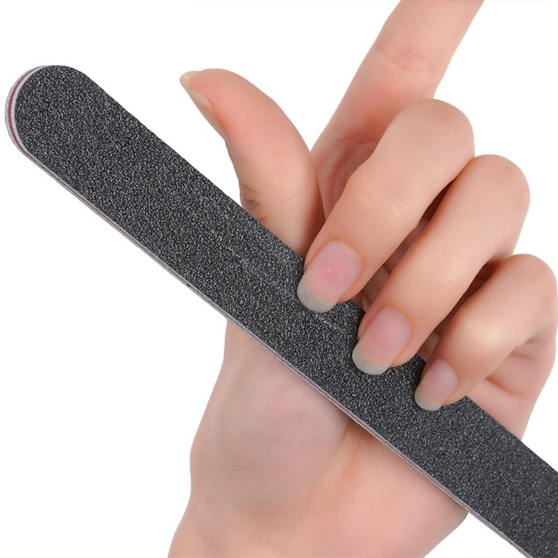 6 Pack Professional Nail Files, Nail Buffer for Natural and