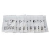 10 Packs Dental Orthodontics 3-1/2 Oz Force Clear Elastics Rubber