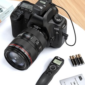 Pixel Wireless Shutter Remote Release Control TW283E3 for Canon Eos R6 RP XT XTi XS XSi T1i T2i T3 T3i T4i T5 T5i T6i T7i T8i 1300D 1100D 1000D 550D 500D 450D 400D 350D 300D 90D