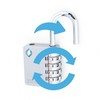 Zaker Dial Lock XD40 (Gray)