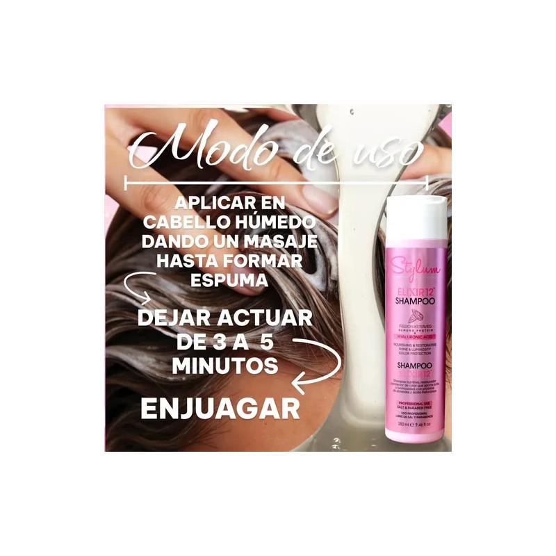 Shampoo Nutritivo 280ml Stylum Profesional