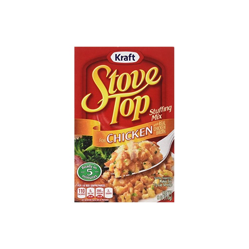 Stove Top Chicken Stuffing Mix, 6 Ounce -- 12 per