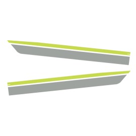 Polaris 2019 Polaris Ranger1000 Northstar Edition Magnetic Gray Factory Insert Decal Kit