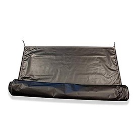 Carefree Universal RV Slideout Awning Fabric Replacement (200" x 159") - Cut to Fit Length, Standard RV Slide Room Extension Awning with FLXguard Protection for Pop Out Room (Black)