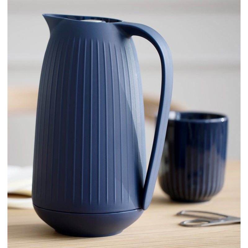 Kähler Hammershøi Insulated Jug 1.0 L with Button Function for