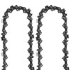Opuladuo 2 x Saw Chains 20 cm 3/8 Inch 1.1