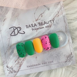 Next day delivery⭐Dalmatian matte nails⭐ / 다음날발송⭐달마시안 무광네일⭐