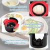 3 in 1 Egg Slicer for Hard Boiled Eggs ‎Multifunctional