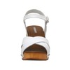 CUSHIONAIRE Women's Slate Faux Wood Sandal +Memory Foam & LiteSole