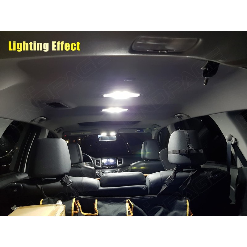 ENDPAGE 17-Pieces Pilot LED Interior Light Kit for Honda Pilot