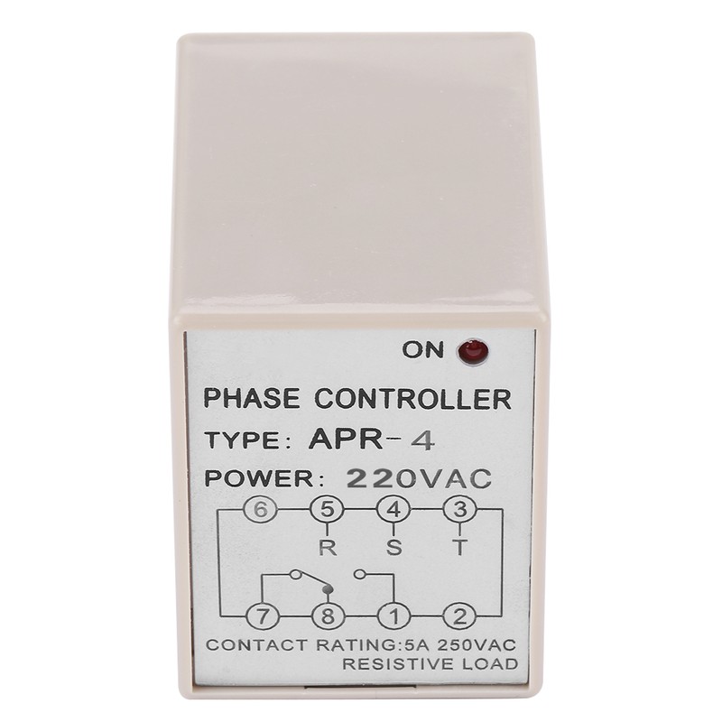 APR-4 Phase Loss Reverse Protection Relay Phase Sequence Controller 10A