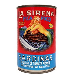 La Sirena Pica Poco Sardine 5.5 oz - Sardina (Pack of 1)