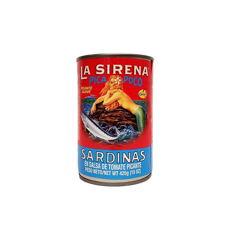 La Sirena Pica Poco Sardine 5.5 oz - Sardina (Pack
