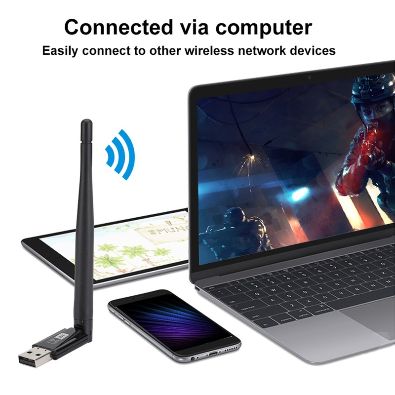 RTL8821CU 600M Free Drive Dual Band PC Wireless LAN Card