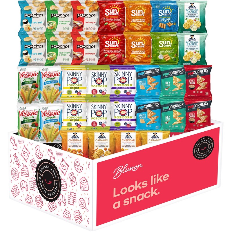 Snacks Variety Pack for Adults - Snack Box Care Package