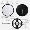 LVL LED Ceiling Light Black Shell 24W 2600lm Natural White