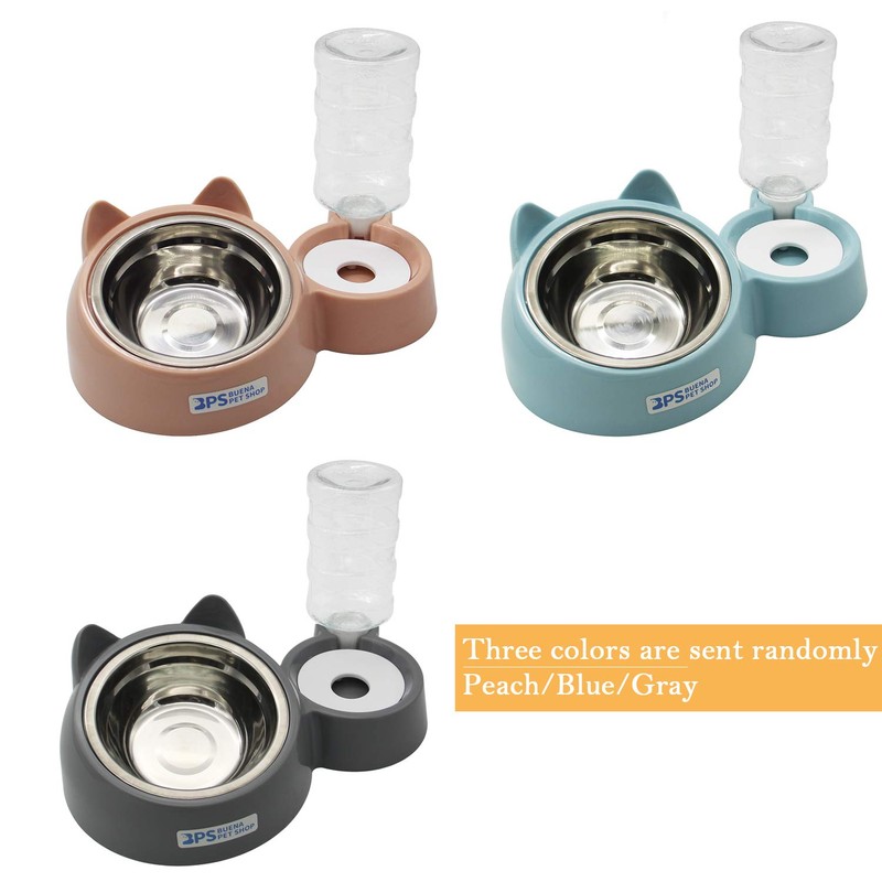 BPS Automatic Feeder and Drinker for Cats and Dogs, Splash