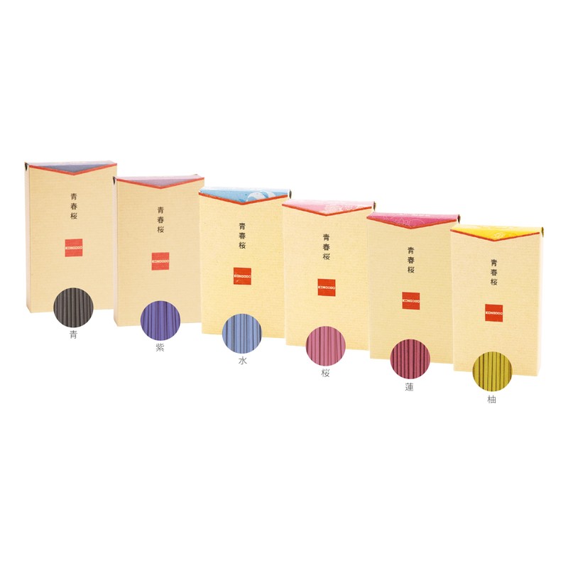 Kongodo Original Incense Incense Seishun Cherry Blossom Smoke, 4.6 oz