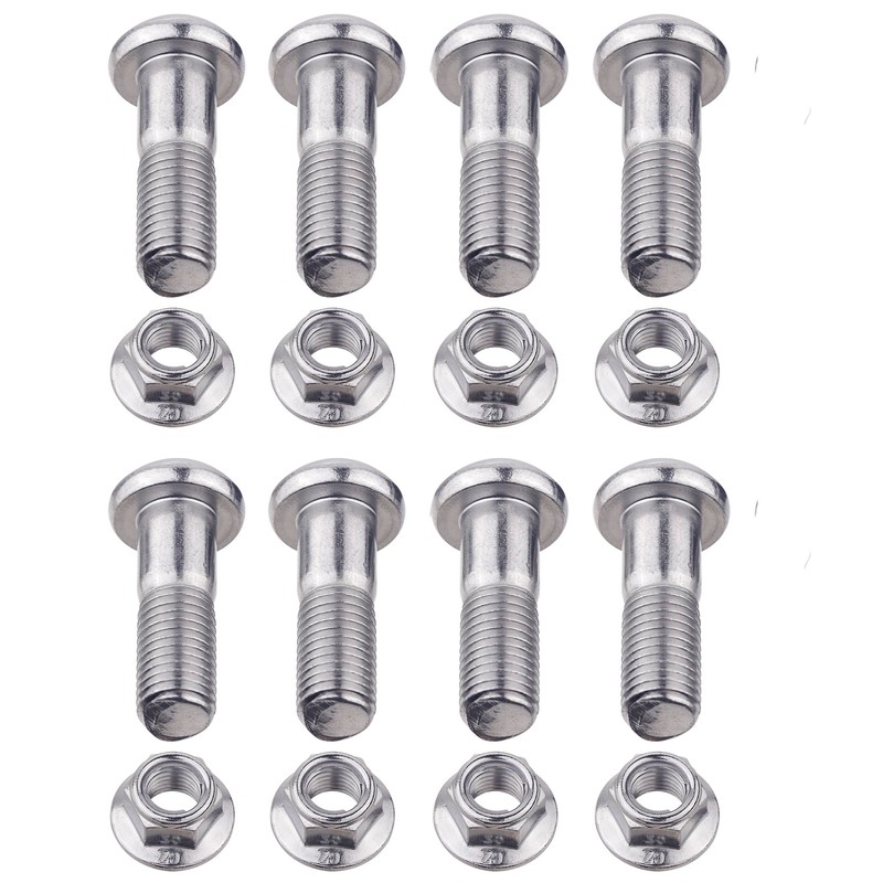 8 pcs Rear Sprocket Bolts Nuts M10*35 for Yamaha Raptor