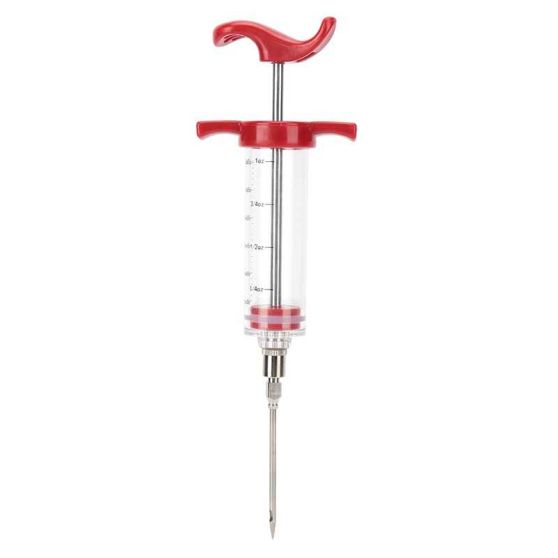 Marinade Injector Flavor Spices Sauces Syringes with 5 Needles for